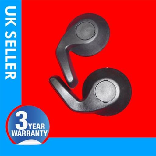 SEAT ADJUSTER HANDLE BLACK LEFT&RIGHT SIDE 