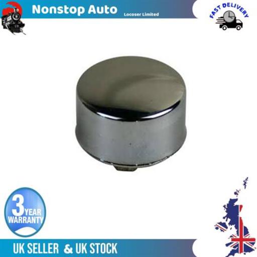 HANDBRAKE BUTTON SILVER 