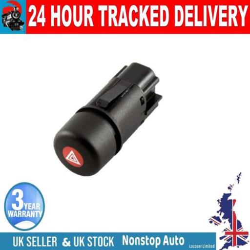 HAZARD WARNING LIGHT EMERGENCY SWITCH FOR FORD TRANSIT MK6 KA 97KG13A350AC 