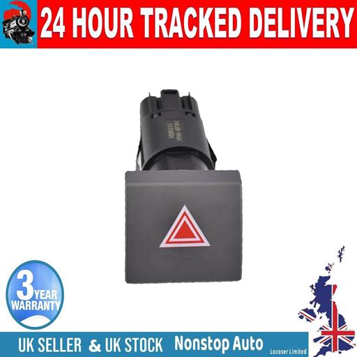 HAZARD WARNING LIGHT EMERGENCY SWITCH FOR FORD TRANSIT CONNECT MK1 7T1T13A350AA 