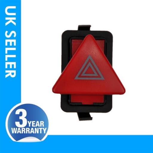 HAZARD WARNING LIGHT SWITCH FOR SKODA OCTAVIA MK1 MK2 