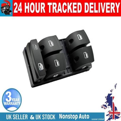 FRONT POWER WINDOW CONTROL SWITCH FOR AUDI A4 B6 B7 SEAT EXEO EXEO ST 8E0959851B 