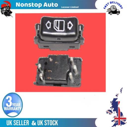 WINDOW SWITCH BUTTON FOR MERCEDES 124 124 820 4610 