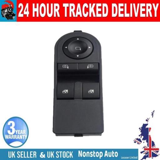 ELECTRIC WINDOW CONTROL POWER SWITCH FOR VAUXHALL TIGRA B 93162636/ 93162973 