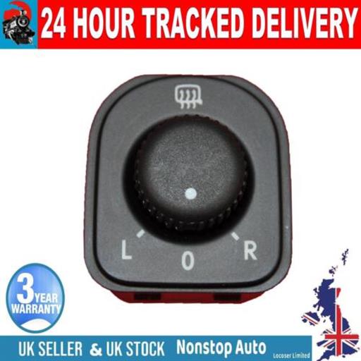 WING MIRROR ADJUSTMENT CONTROL SWITCH 