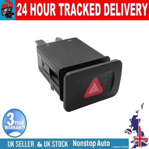 HAZARD WARNING LIGHT SWITCH FOR VOLKSWAGEN GOLF MK4 BORA 1J0 953 235C 