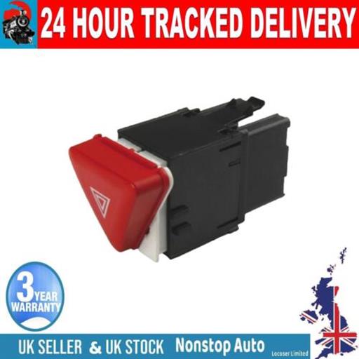 HAZARD WARNING EMERGENCY LIGHT SWITCH FOR VW GOLF MK5 JETTA III 1K0953509A 