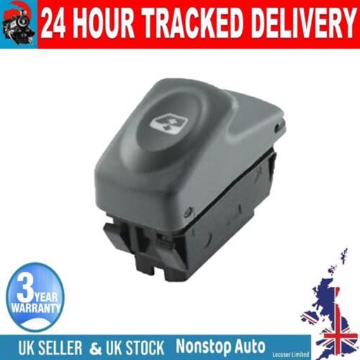 KANGOO POWER WINDOW CONTROL SWITCH 6 PIN FOR RENAULT MEGANE CLIO MK2 