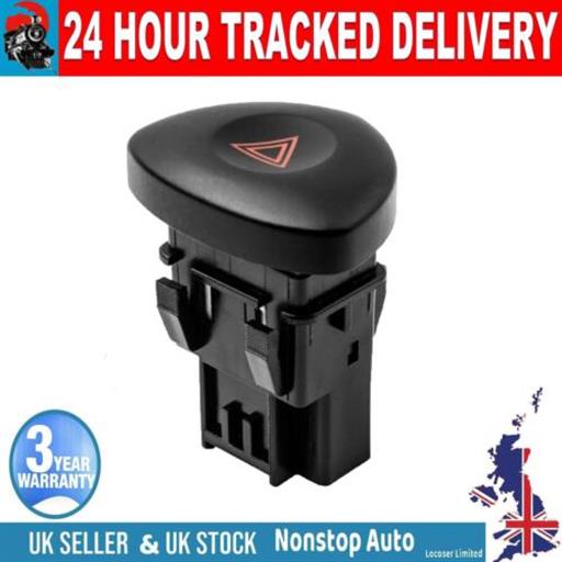 HAZARD EMERGENCY LIGHT SWITCH FOR RENAULT CLIO MK2 8200 442 723 