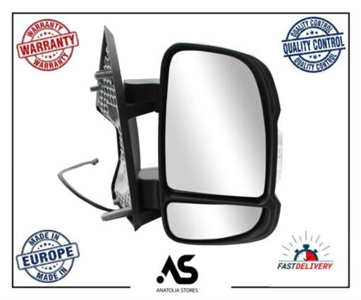 WING MIRROR ELECTRIC HEATED SHORT ARM