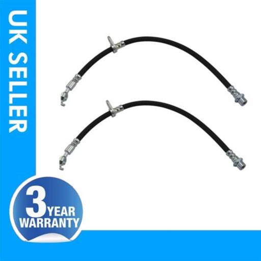 2X FRONT BRAKE HOSE PIPE 