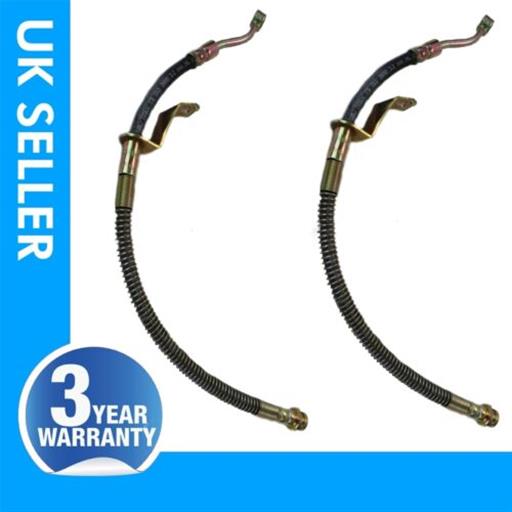 2X FRONT BRAKE HOSE PIPE LEFT 