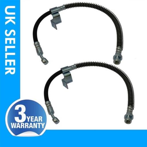 2X FRONT BRAKE HOSE PIPE 