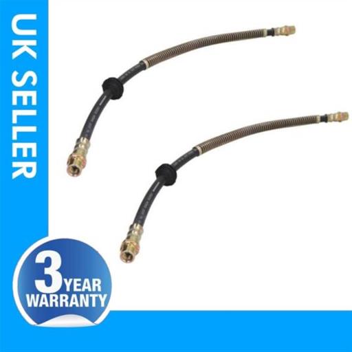 2X FRONT BRAKE HOSE PIPE 