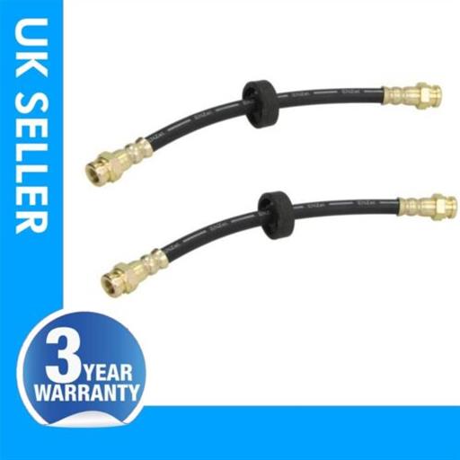 2X REAR BRAKE HOSE PIPE FOR FIAT ALBEA PALIO WEEKEND 46478973 46556013 