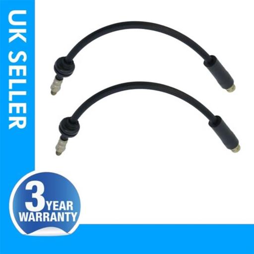 2X REAR BRAKE HOSE PIPE FOR FORD FOCUS MK3 BV612C338AC 