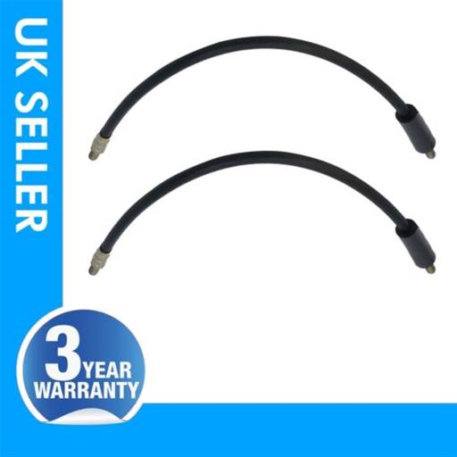 2X FRONT BRAKE HOSE PIPE 