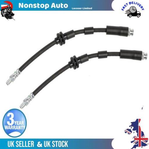 2X FRONT BRAKE HOSE PIPE 