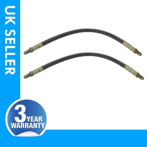 2X REAR BRAKE HOSE PIPE FOR FORD P100 MK1 1610873 