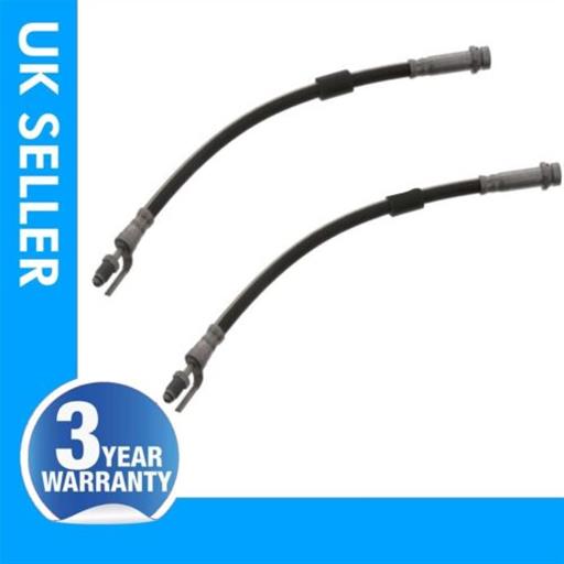 2X FRONT BRAKE HOSE PIPE 