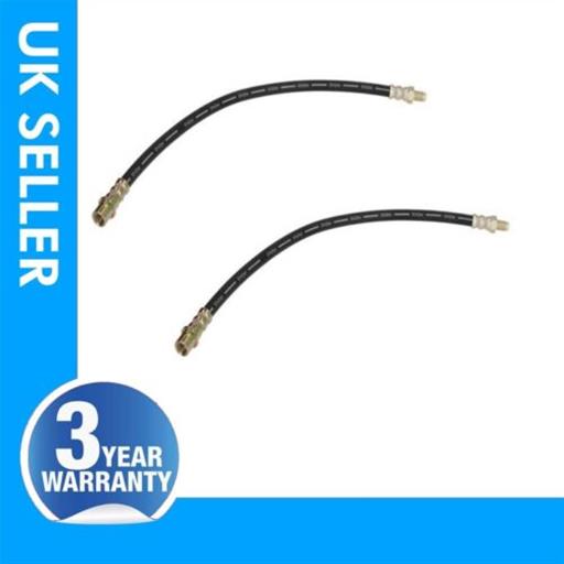 2X FRONT BRAKE HOSE PIPE 