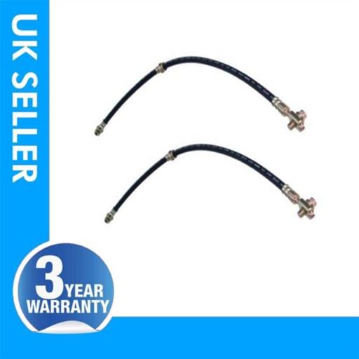 2X FRONT BRAKE HOSE PIPE 