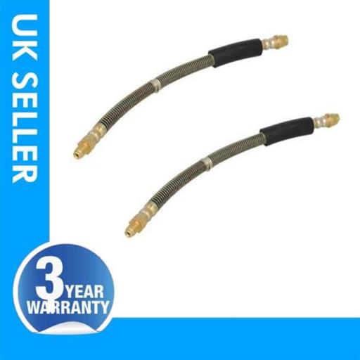 2X FRONT BRAKE HOSE PIPE 