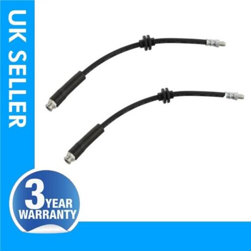 2X FRONT BRAKE HOSE PIPE 