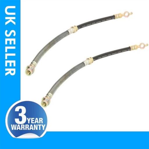 2X FRONT BRAKE HOSE PIPE 