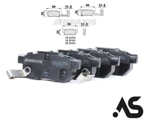 BRAKE PAD SET DISC BRAKE SET REAR 06022SP8000