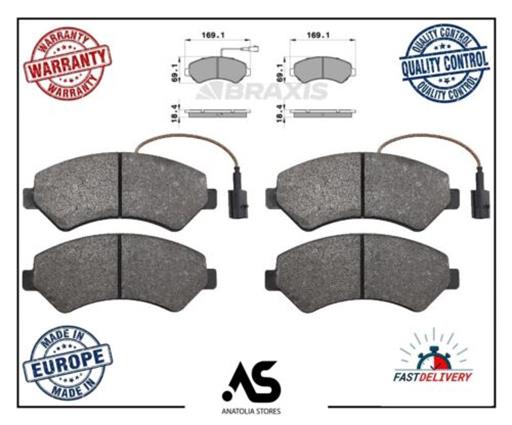 BRAKE PAD SET FRONT D 77366021