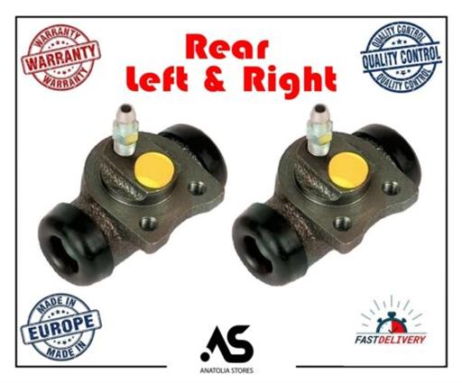 2X WHEEL BRAKE CYLINDER REAR LEFT & RIGHT 90009594