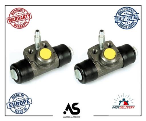 2X BRAKE WHEEL CYLINDERS LEFT & RIGHT