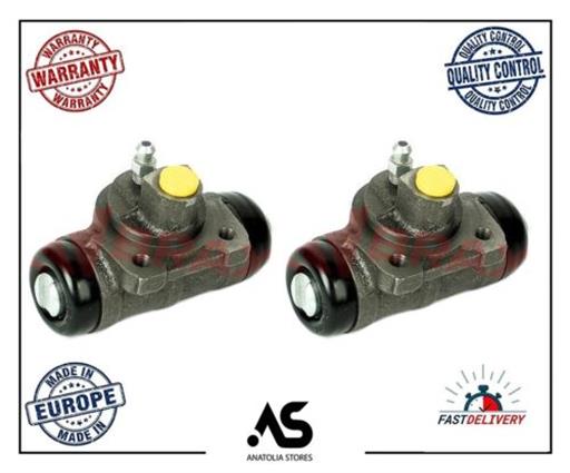 2X WHEEL BRAKE CYLINDERS LEFT & RIGHT REAR 6464705