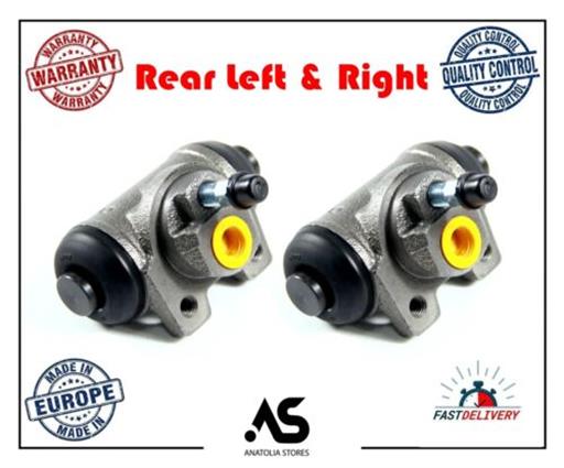 2X WHEEL BRAKE CYLINDER 22.2 MM REAR 4402E8