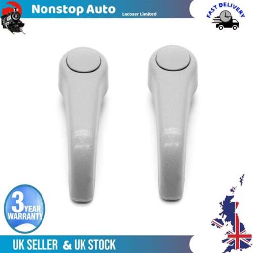 2 SETS SEAT ADJUSTER HANDLE FRONT LEFT AND RIGHT FOR RENAULT CLIO MK2 TWINGOO 