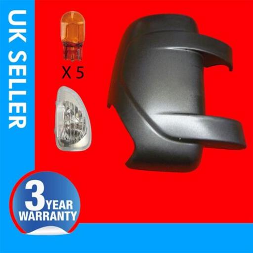 DOOR WING MIRROR SIDE INDICATOR LIGHT LENS RIGHT SIDE 