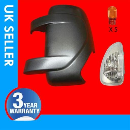 DOOR WING MIRROR SIDE INDICATOR LIGHT LENS LEFT SIDE 