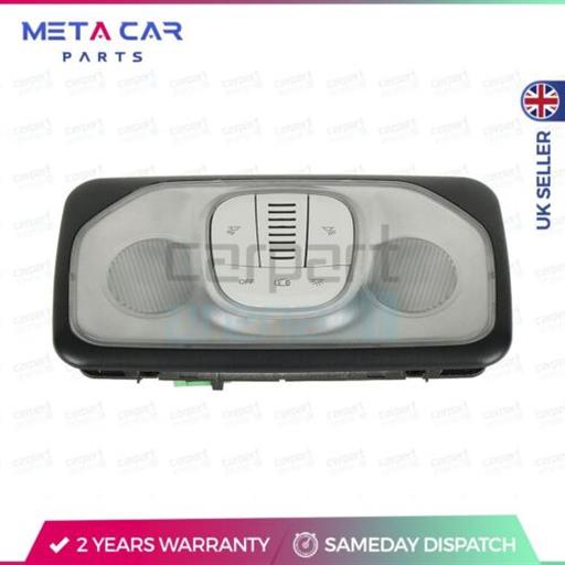 FRONT DOME LIGHT (BLACK)