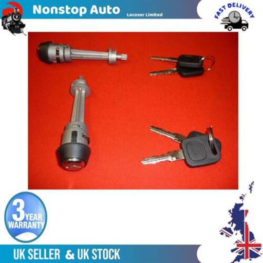 FOR AUDI 100 200 STEEARING IGNITION SWITCH BARREL LOCK WITH KEYS 443 905 855A 