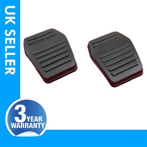 2X BRAKE PEDAL PADS 