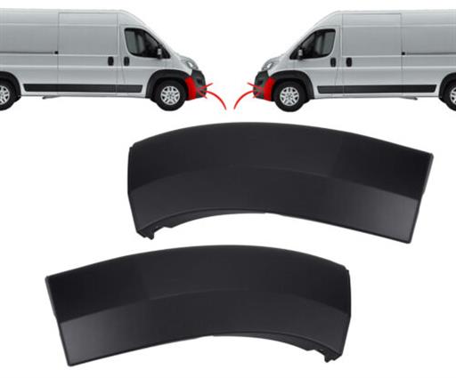 BUMPER CORNER TRIM STRAP PANEL