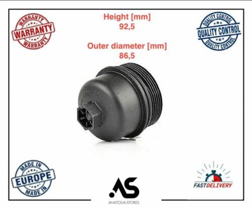 COVER CAP OIL FILTER HOUSING 1103K4