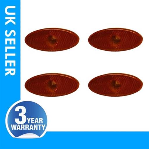 4X SIDE DOOR PANEL MOULDING INDICATOR LENS 