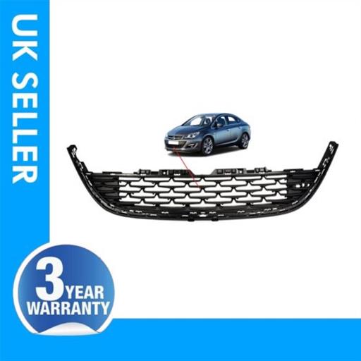 GRILLE FRONT BUMPER CENTRE FOR VAUXHALL ASTRA J 1320211 