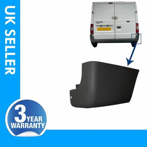 FOR FORD TRANSIT MK6 MK7 REAR BUMPER CORNER END CAP RIGHT YC1517926 1745834 