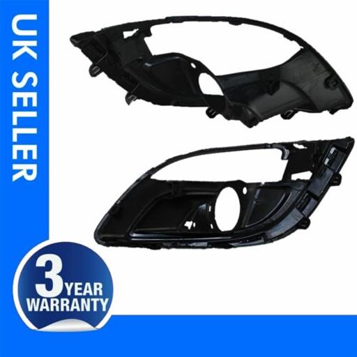 2X FRONT BUMPER MOULDING FOG LIGHT GRILL 