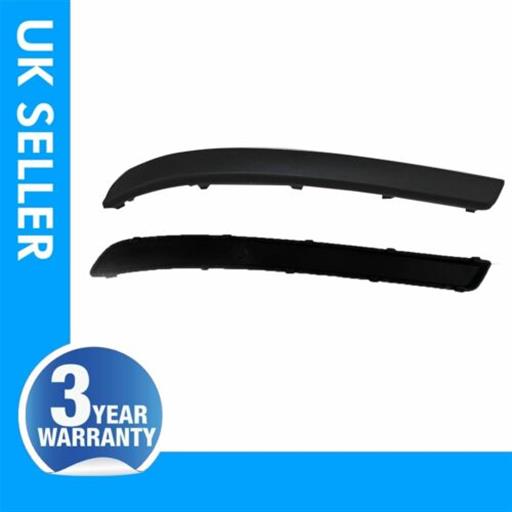 2X FRONT BUMPER MOULDING PANEL STRAP  