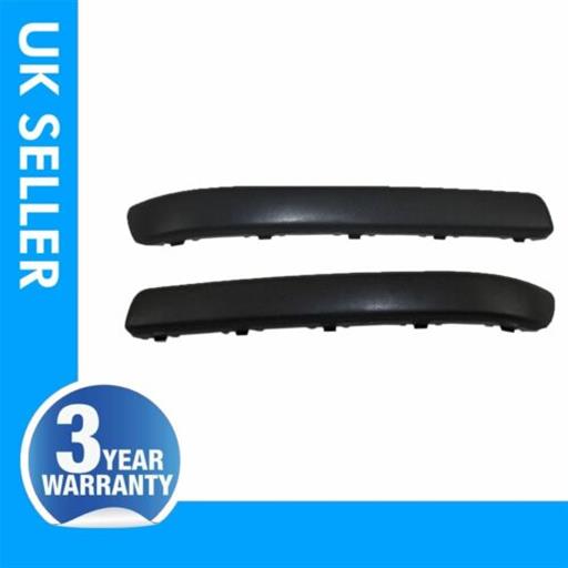 2X REAR BUMPER MOULDING PANEL TRIM 