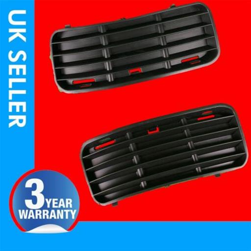 FOR VW POLO CADDY FRONT BOTTOM BUMPER GRILL PAIR 6K5853665A 6K5853666A 